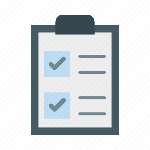 Checklist, file, list, report, task, menu icon - Download on Iconfinder