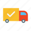 shipped, delivery, van, logistics, transport 