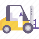 delivery, forklift, loader, logistics, shipping, vehicle, warehouse