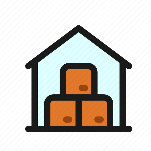 Package, warehouse, cargo, shipping, delivery, storage, industry icon - Download on Iconfinder