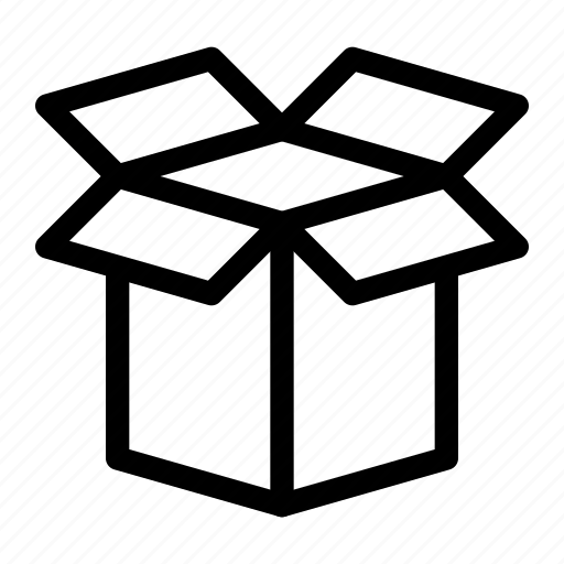 Box open, box, shopping, shipping, package, shipping and delivery icon - Download on Iconfinder