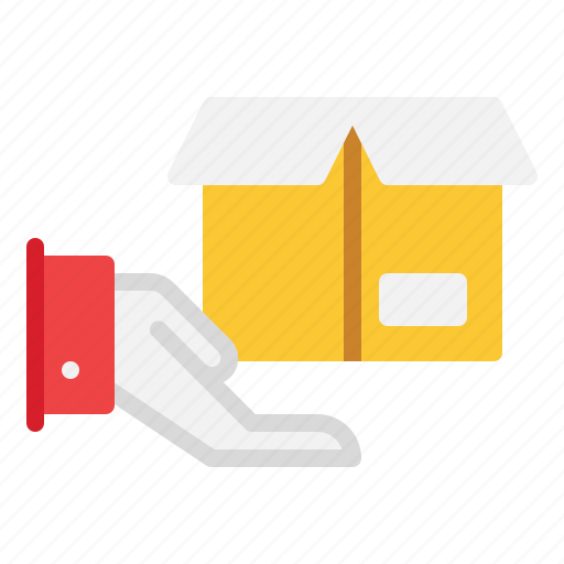 Hand, delivery, product, production, values, purchase, gift icon - Download on Iconfinder