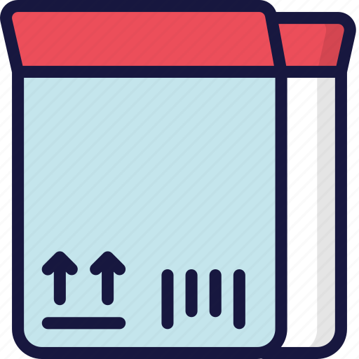 Delivery, logistics, open, package, parcel, shipping icon - Download on Iconfinder