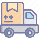 delivery, logistics, parcel, shipping, truck
