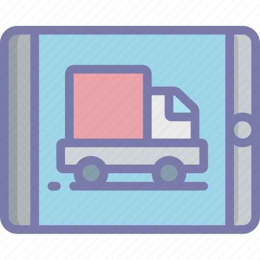 Delivery, ipad, logistics, shipping, tablet icon - Download on Iconfinder