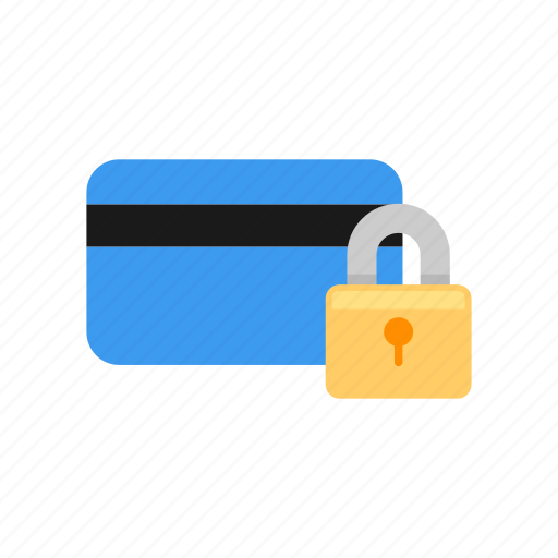 Credit card, lock, protect, security icon - Download on Iconfinder