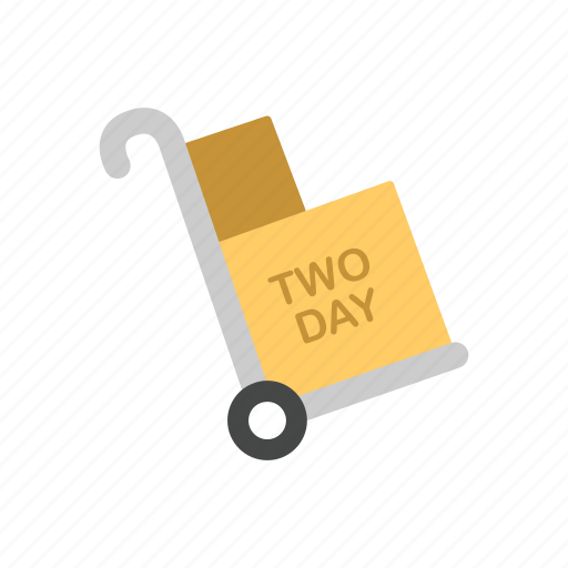 Delivery, dolly, shipping, two day shipping icon - Download on Iconfinder