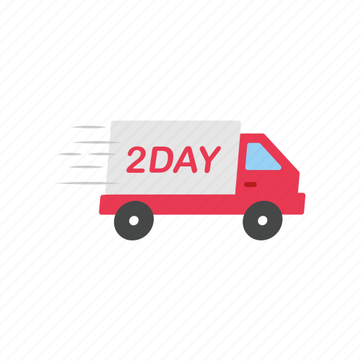 Delivery, delivery truck, shipping, two day shipping icon - Download on Iconfinder