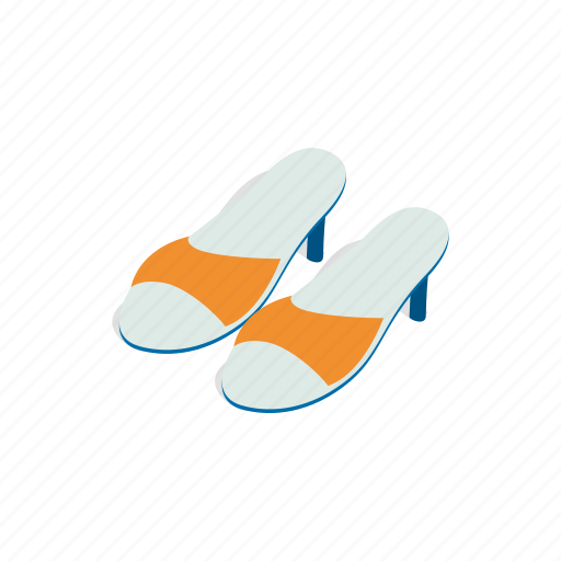 Fashion, female, heel, high, isometric, shoe, woman icon - Download on Iconfinder
