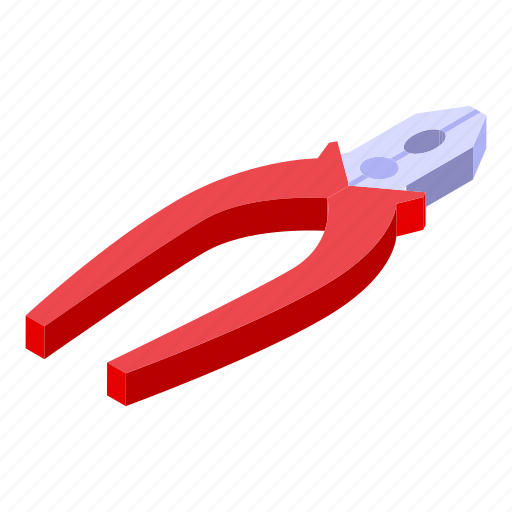 Shoe, repair, pliers, isometric icon - Download on Iconfinder