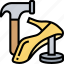 hammer, shoe, repair, footwear, manufacture 