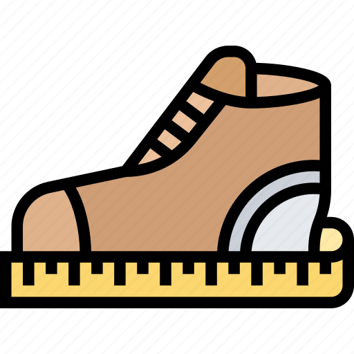 Measuring, tape, length, shoe, footwear icon - Download on Iconfinder