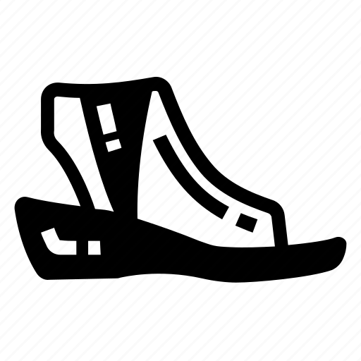 Footwear, footgear, shoe, accessory, ladies sandal icon - Download on Iconfinder