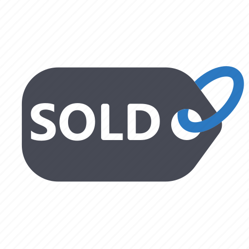 Ecommerce, label, sell, shopping, sold icon - Download on Iconfinder