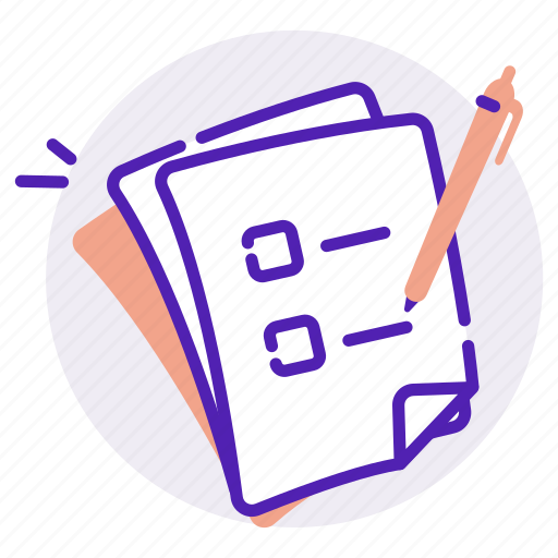 List, todo, document, paper, check, checklist icon - Download on Iconfinder