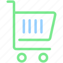 buy, cart, shopping, shopping cart, store, trolley