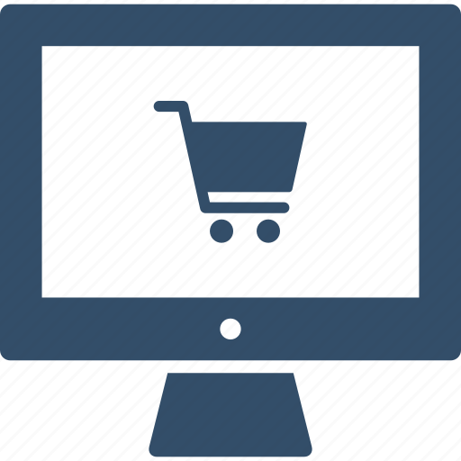 Cart, desktop, display, ecommerce, screen, shop, shopping icon - Download on Iconfinder