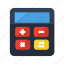 calculator, online, shop, shopping icon 