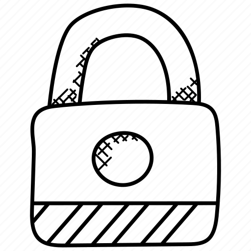 Door lock, lock, padlock, retro lock, safety symbol icon - Download on Iconfinder