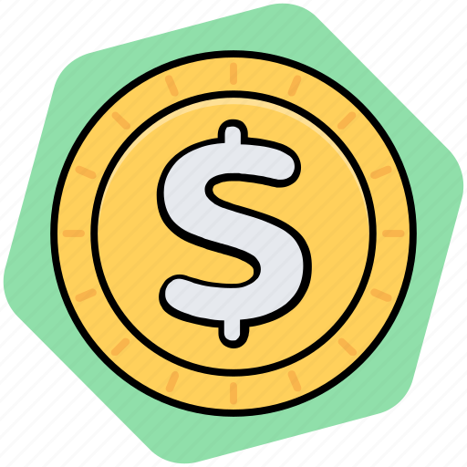 Coin, dollar, money, sign icon - Download on Iconfinder