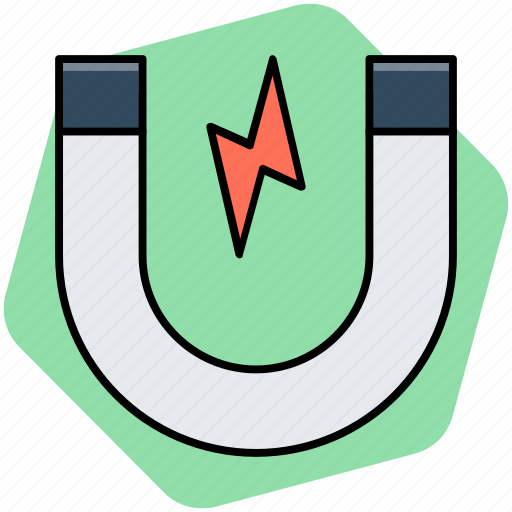 Attracting, force, magnet, physics icon - Download on Iconfinder