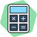 accounting, calculator, math