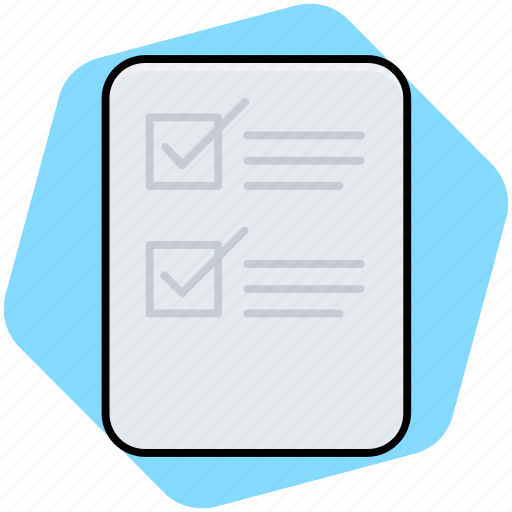 Checklist, clipboard, list, paper, shopping list icon - Download on Iconfinder