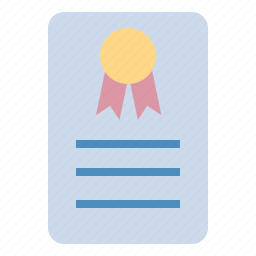 Certificate, certification, degree, insurance, warranty icon - Download on Iconfinder