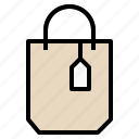 bag, cart, shopping, supermarket