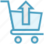buy, cart, in arrow, product, shopping, shopping cart, trolley 