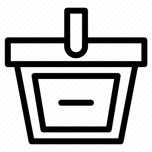 Basket, remove, shopping, trush icon - Download on Iconfinder