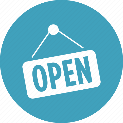 Doorsign, hours, open, shopping, sign, store icon - Download on Iconfinder