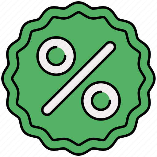 Discount, percentage, shop, shopping, sticker icon - Download on Iconfinder