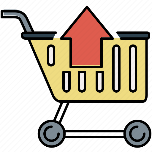 Arrow, buy, cart, online, remove, shopping, up icon - Download on Iconfinder