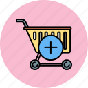 add, buy, cart, new, shop, shopping 