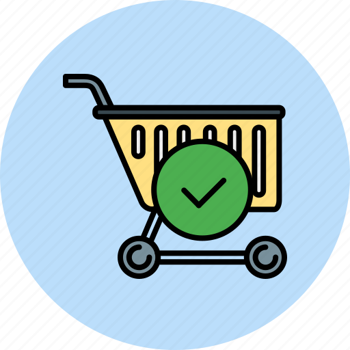 Approve, basket, buy, complete, confirm, shop, shopping icon - Download on Iconfinder