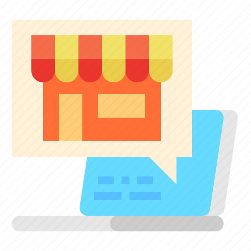 Ecommerce, laptop, online, shop, shopping icon - Download on Iconfinder