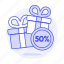 box, coupons, discount, gift, percent, sale, sales, shop, shopping, store 