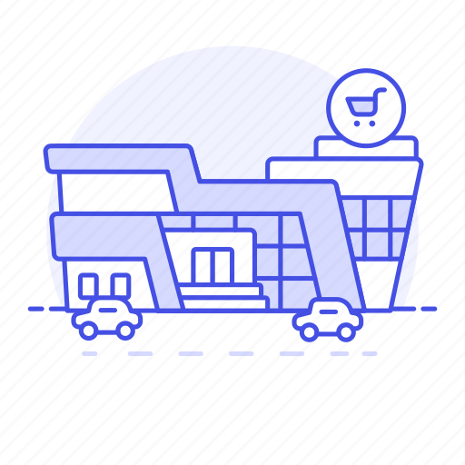 Avenue, building, hypermarket, market, shopping, shops, store icon - Download on Iconfinder
