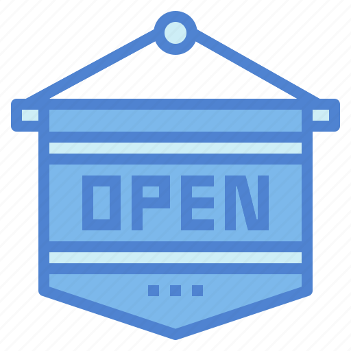 Business, open, shop, sign icon - Download on Iconfinder