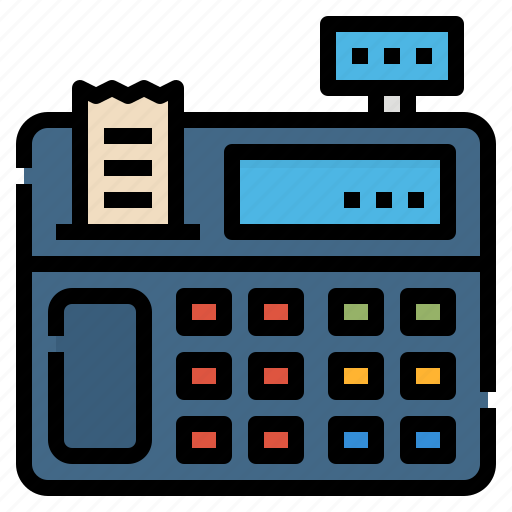Cashier, machine, payment, purchase, bill icon - Download on Iconfinder