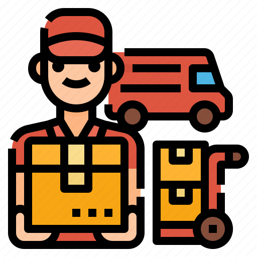 Delivery, shipping, door, to, service, package icon - Download on Iconfinder