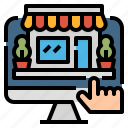 online, shop, shopping, store, computer