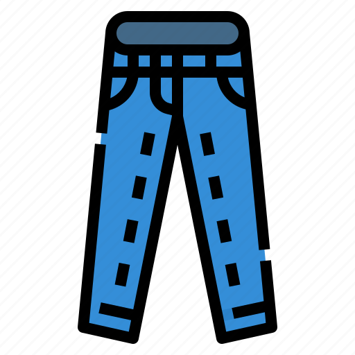 Pant, cloth, shopping, trouser, wearing icon - Download on Iconfinder