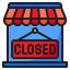 closed, shop, market, store, shopping 