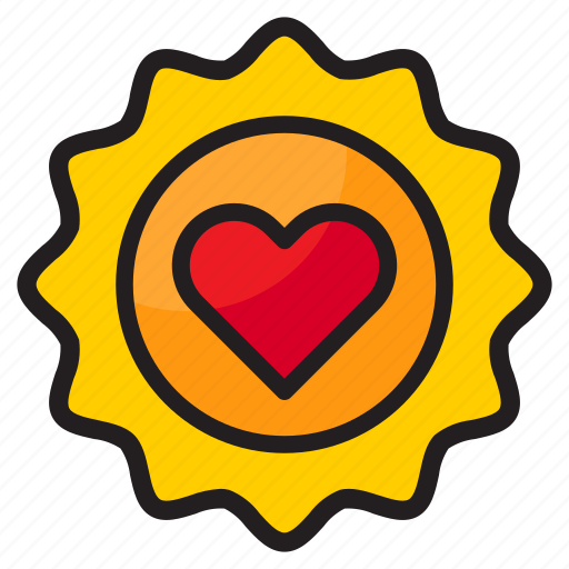 Love, heart, shopping, badge, label icon - Download on Iconfinder