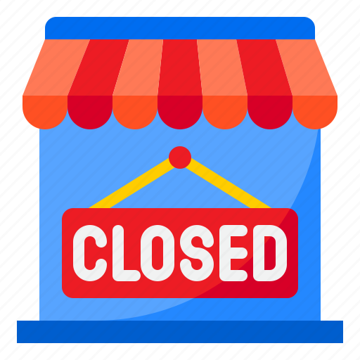 Closed, shop, market, store, shopping icon - Download on Iconfinder