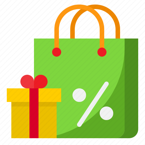 Shoping, online, gift, bag, discount icon - Download on Iconfinder