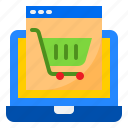 shopping, online, basket, cart, trolley