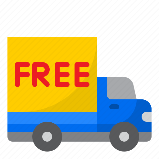 Truck, transporation, delivery, free, logistic icon - Download on Iconfinder
